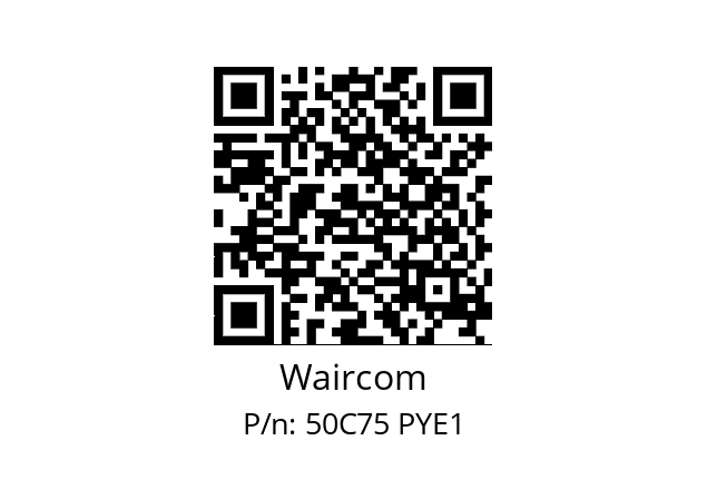   Waircom 50C75 PYE1