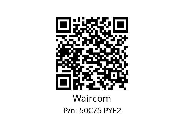   Waircom 50C75 PYE2