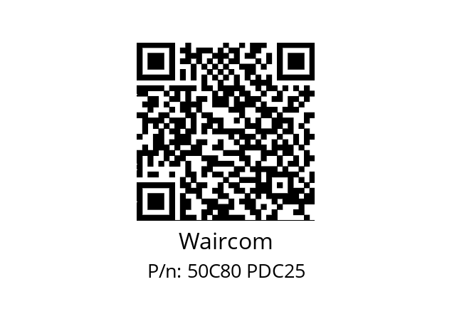   Waircom 50C80 PDC25