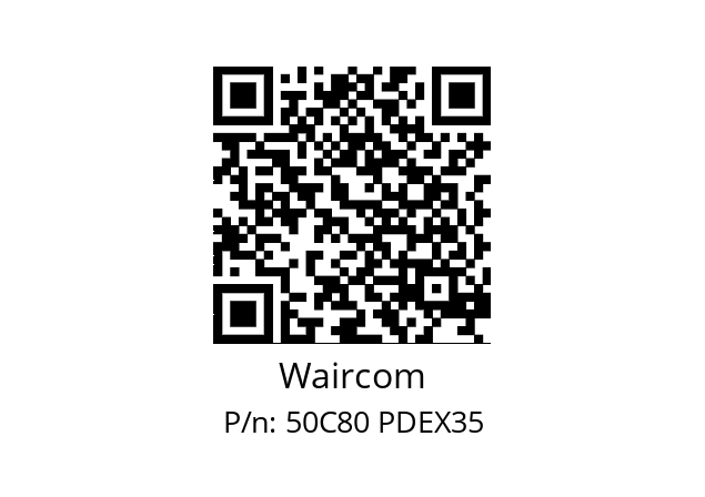   Waircom 50C80 PDEX35