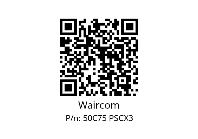   Waircom 50C75 PSCX3