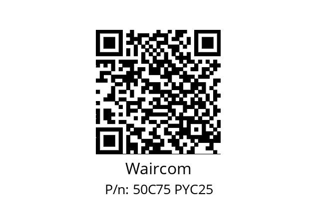   Waircom 50C75 PYC25