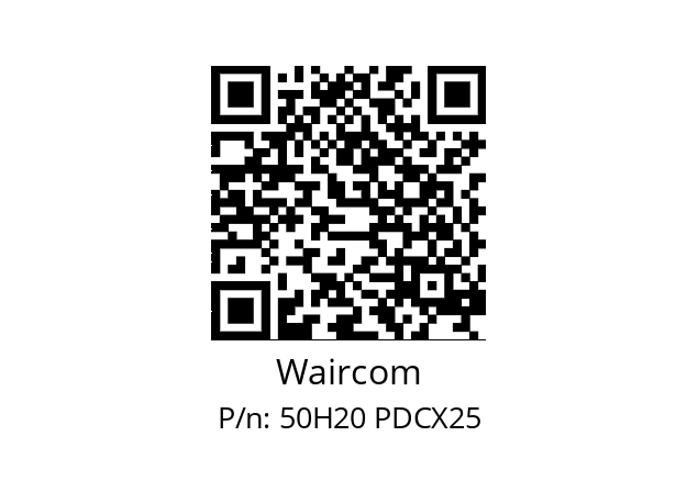   Waircom 50H20 PDCX25