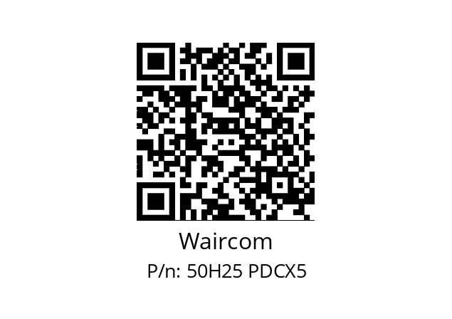   Waircom 50H25 PDCX5