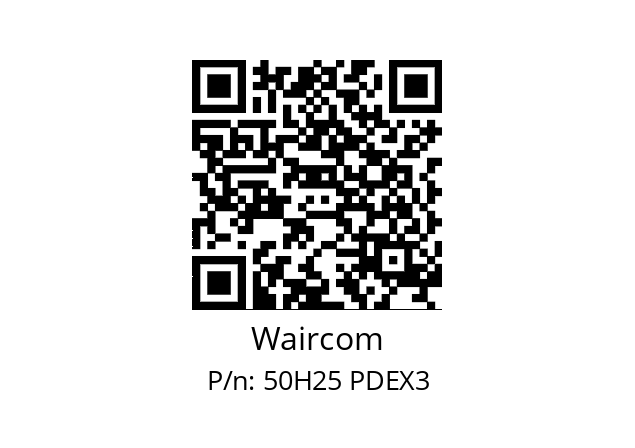   Waircom 50H25 PDEX3