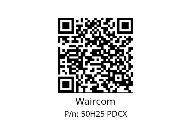   Waircom 50H25 PDCX