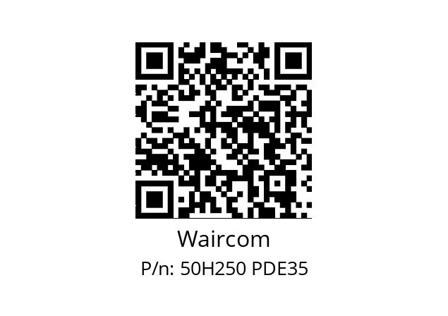   Waircom 50H250 PDE35