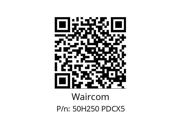   Waircom 50H250 PDCX5