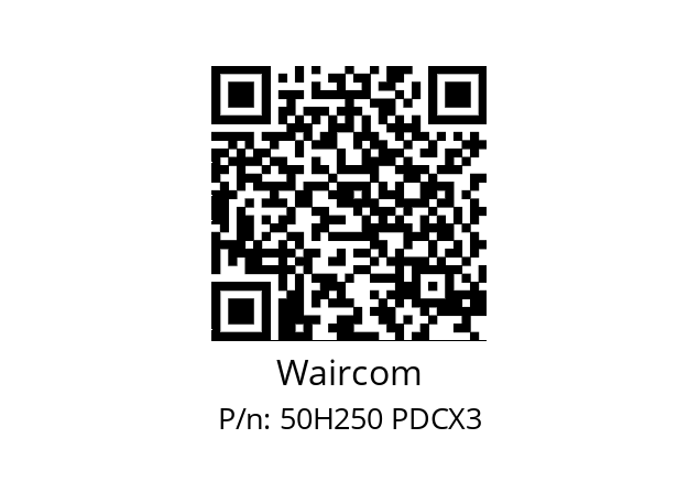   Waircom 50H250 PDCX3