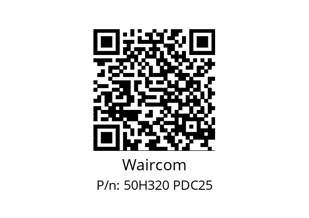   Waircom 50H320 PDC25