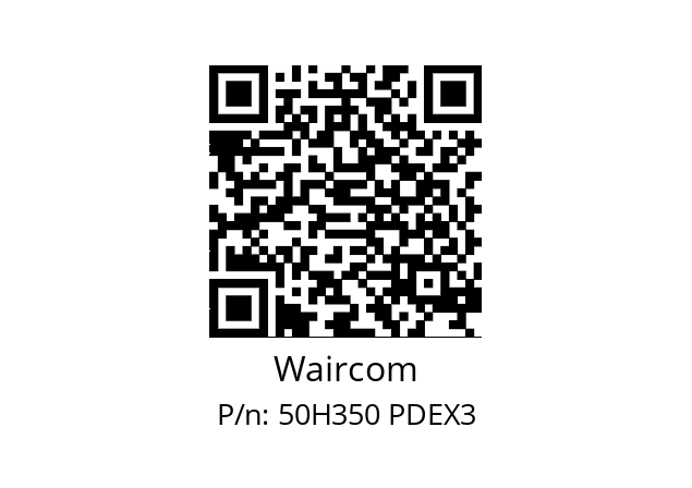   Waircom 50H350 PDEX3