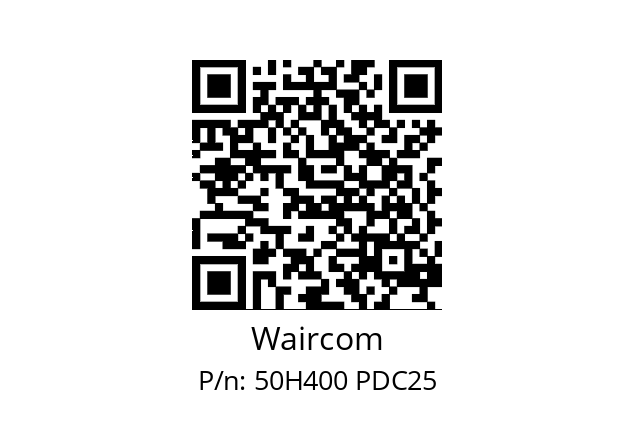   Waircom 50H400 PDC25