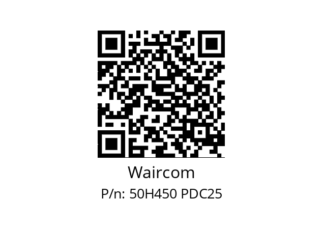   Waircom 50H450 PDC25