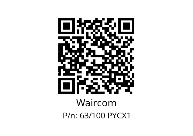   Waircom 63/100 PYCX1