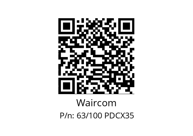   Waircom 63/100 PDCX35