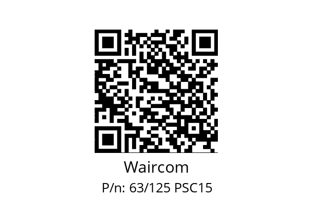   Waircom 63/125 PSC15