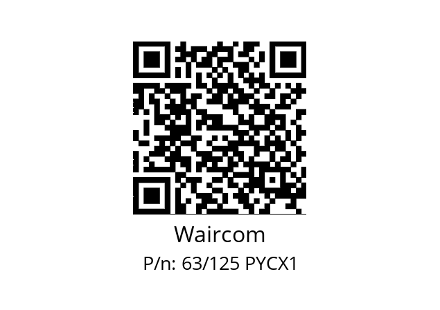   Waircom 63/125 PYCX1