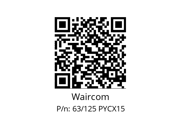   Waircom 63/125 PYCX15