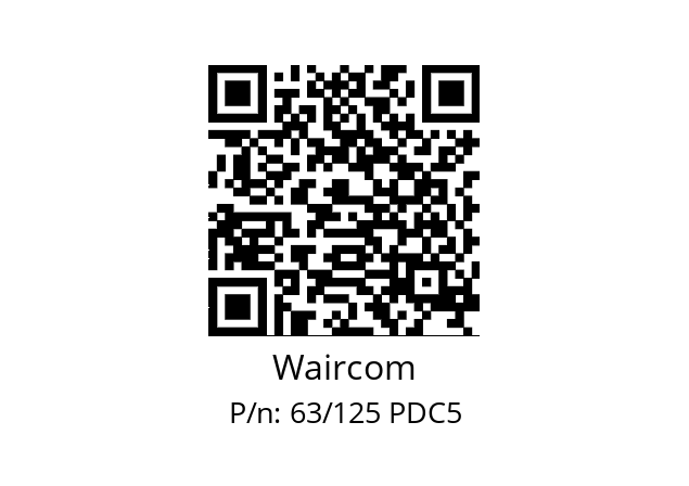   Waircom 63/125 PDC5