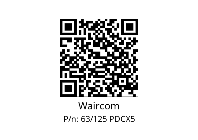   Waircom 63/125 PDCX5