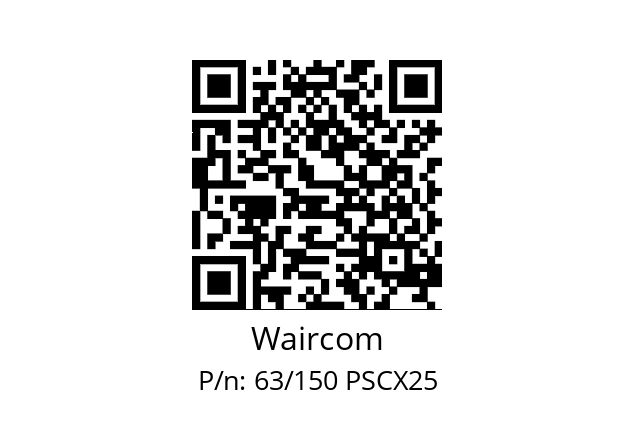   Waircom 63/150 PSCX25