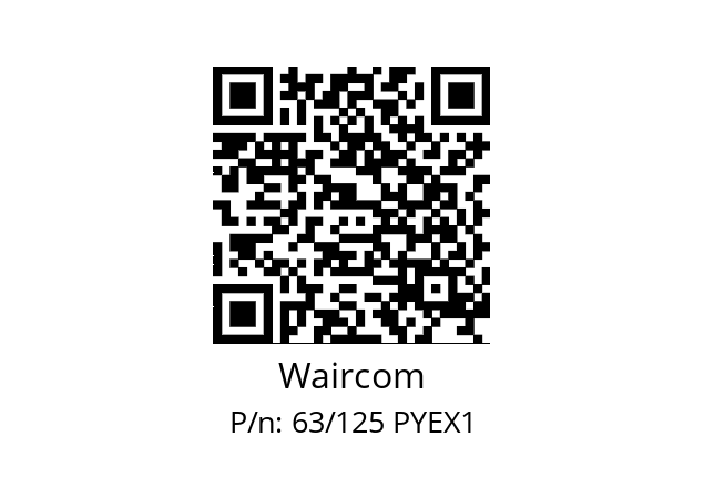   Waircom 63/125 PYEX1