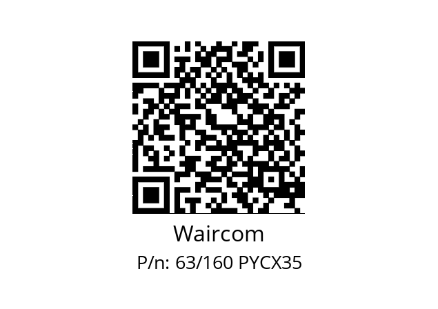   Waircom 63/160 PYCX35