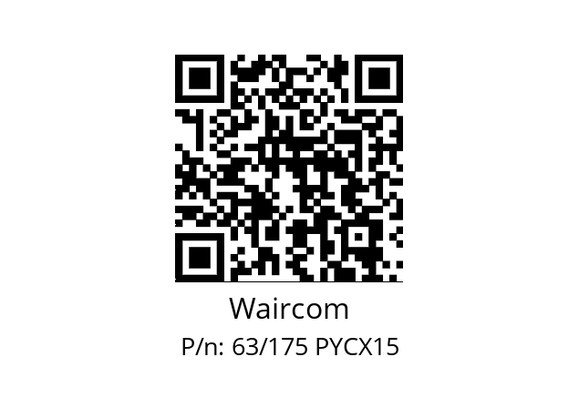   Waircom 63/175 PYCX15