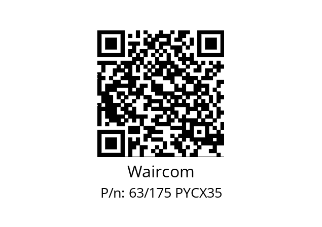   Waircom 63/175 PYCX35