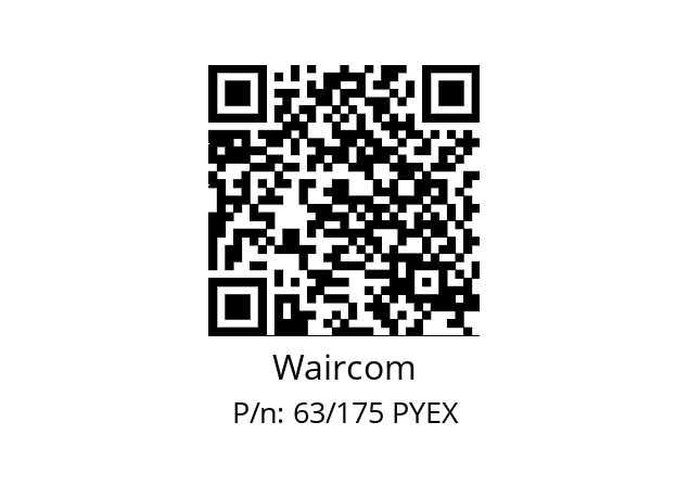   Waircom 63/175 PYEX