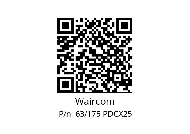   Waircom 63/175 PDCX25