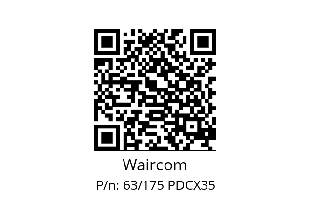   Waircom 63/175 PDCX35