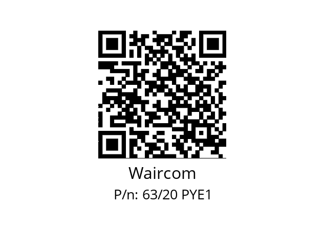   Waircom 63/20 PYE1