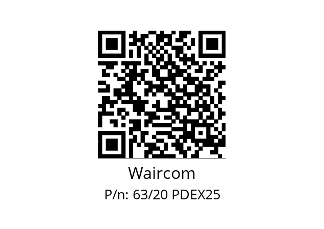   Waircom 63/20 PDEX25