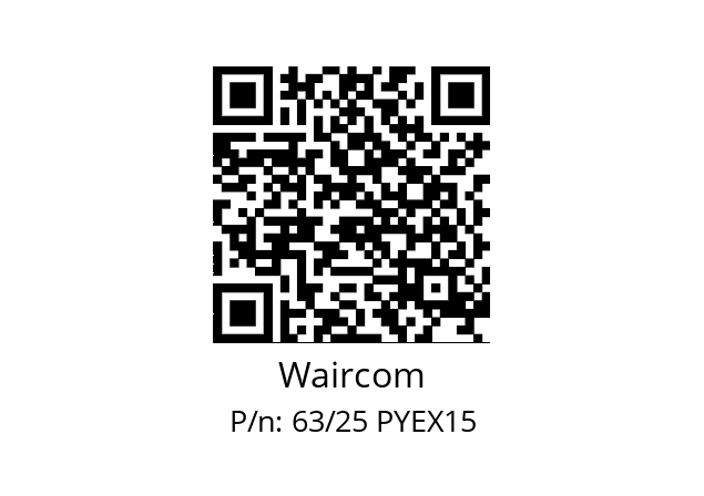   Waircom 63/25 PYEX15