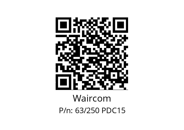   Waircom 63/250 PDC15