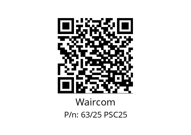   Waircom 63/25 PSC25