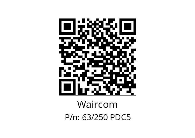   Waircom 63/250 PDC5