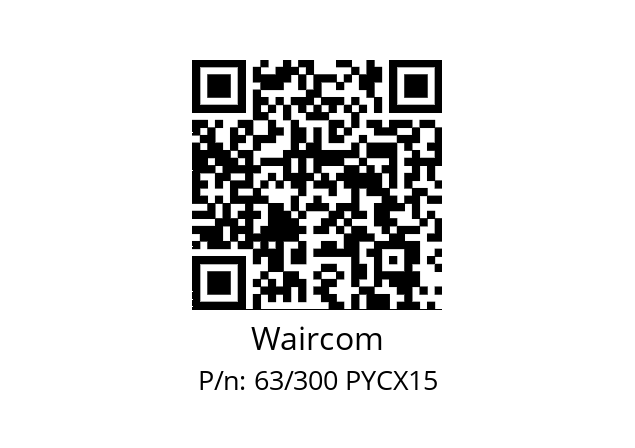   Waircom 63/300 PYCX15