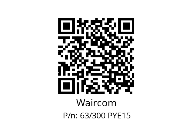   Waircom 63/300 PYE15