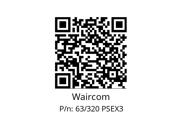   Waircom 63/320 PSEX3