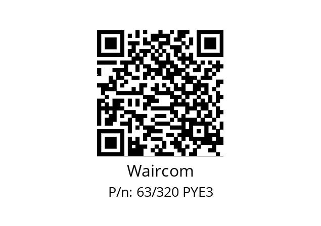   Waircom 63/320 PYE3