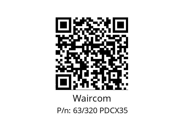   Waircom 63/320 PDCX35