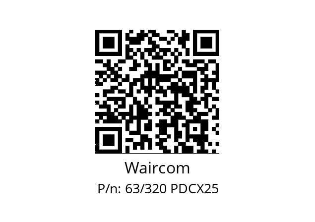   Waircom 63/320 PDCX25