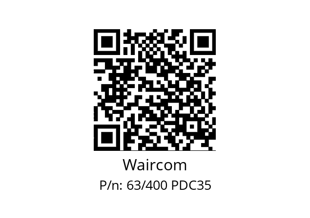   Waircom 63/400 PDC35