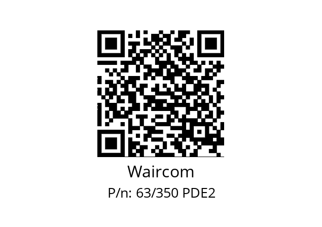   Waircom 63/350 PDE2