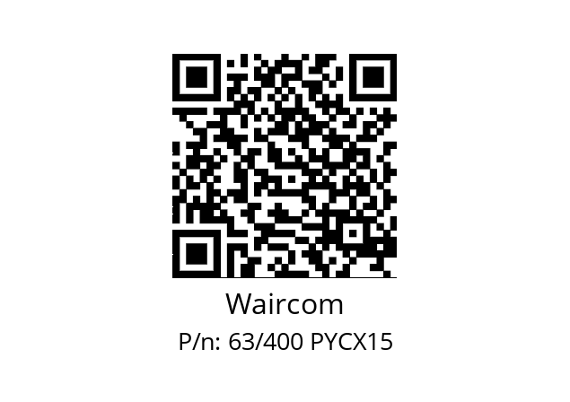   Waircom 63/400 PYCX15