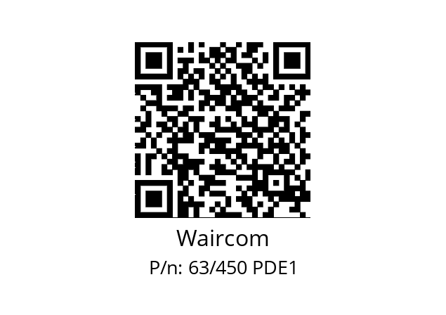   Waircom 63/450 PDE1