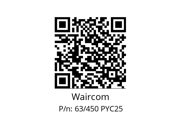   Waircom 63/450 PYC25