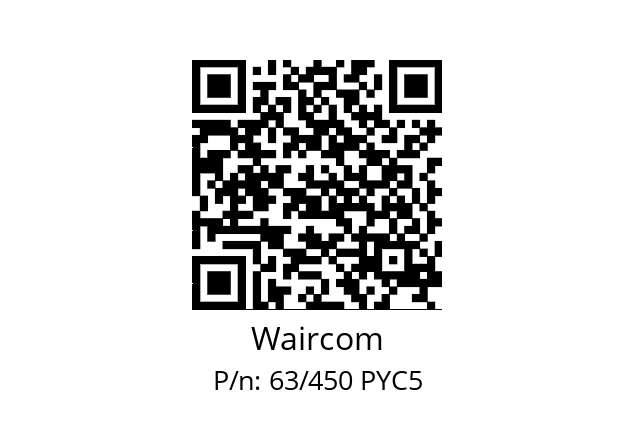   Waircom 63/450 PYC5